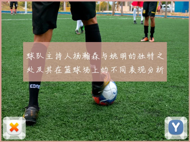 球队主持人杨瀚森与姚明的独特之处及其在篮球场上的不同表现分析